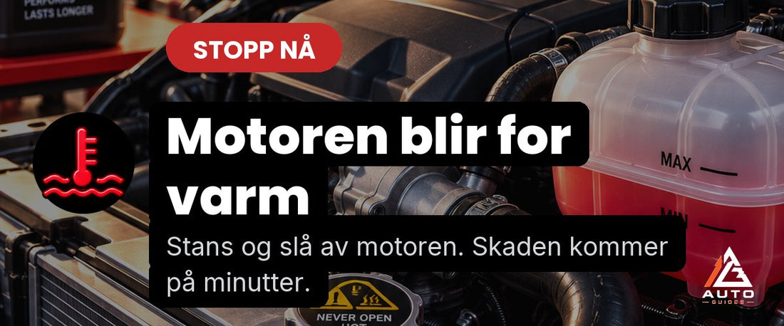 Motoren blir for varm