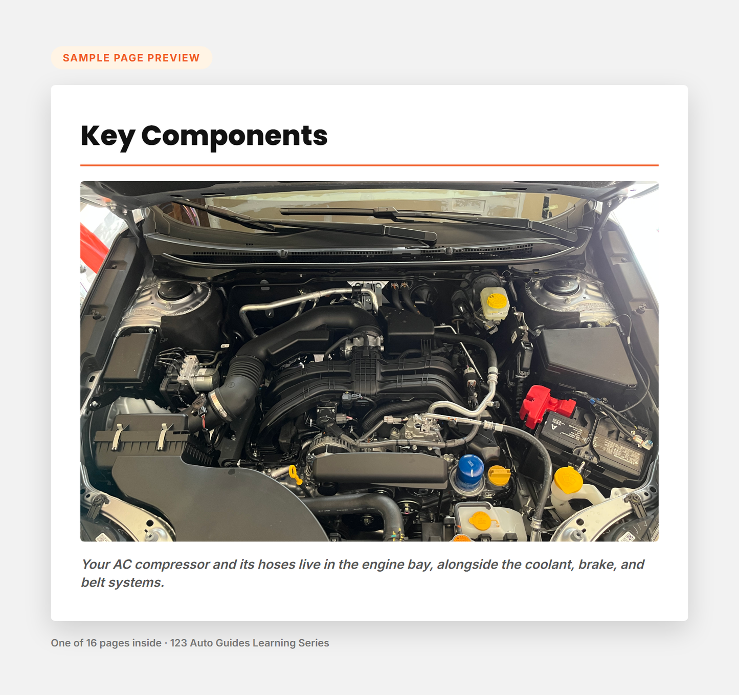 Air Conditioning Systems Explained sample page preview