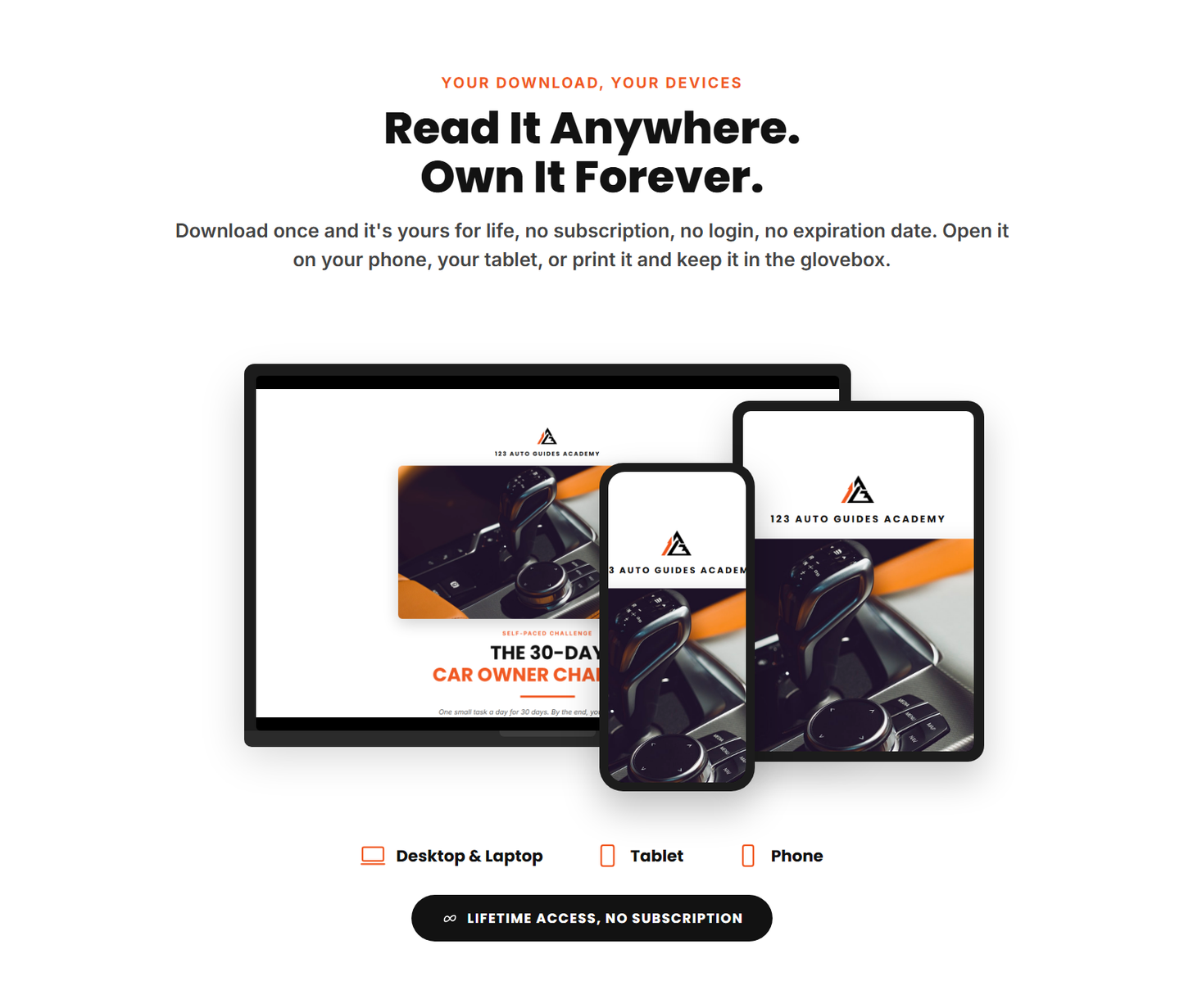 Read the 30-Day Car Owner Challenge on any device