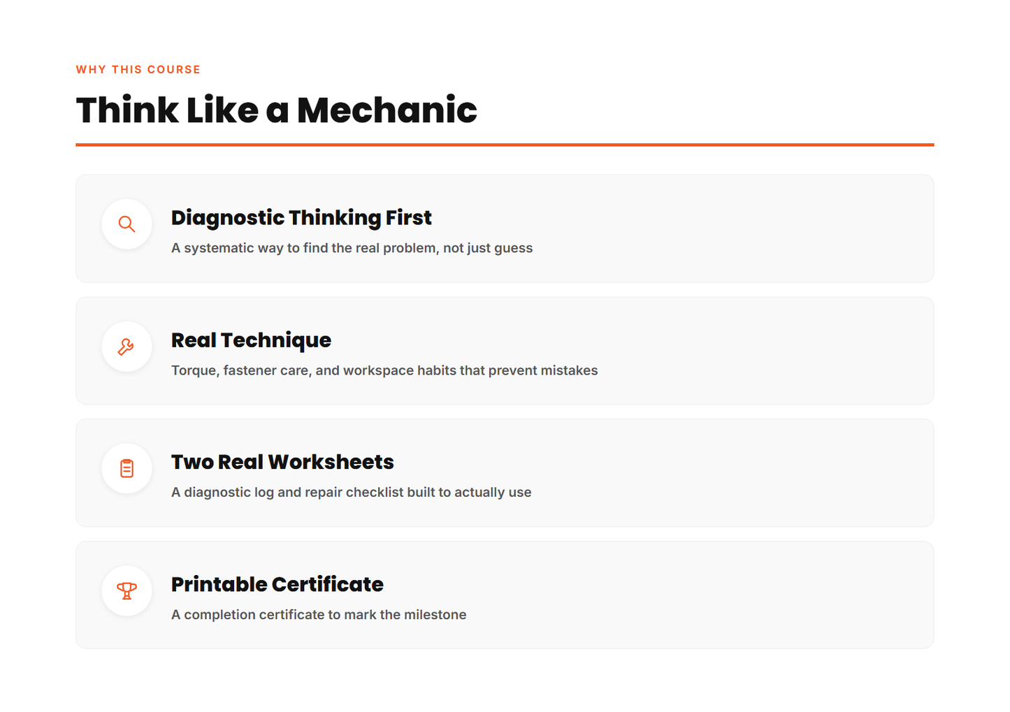 Why Become a Better DIY Mechanic works