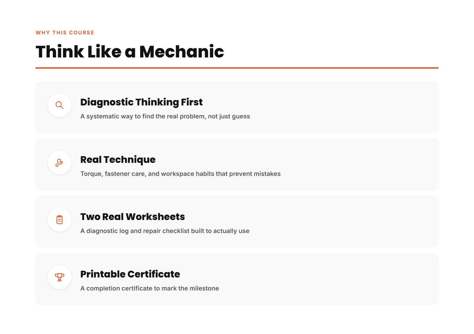 Why Become a Better DIY Mechanic works