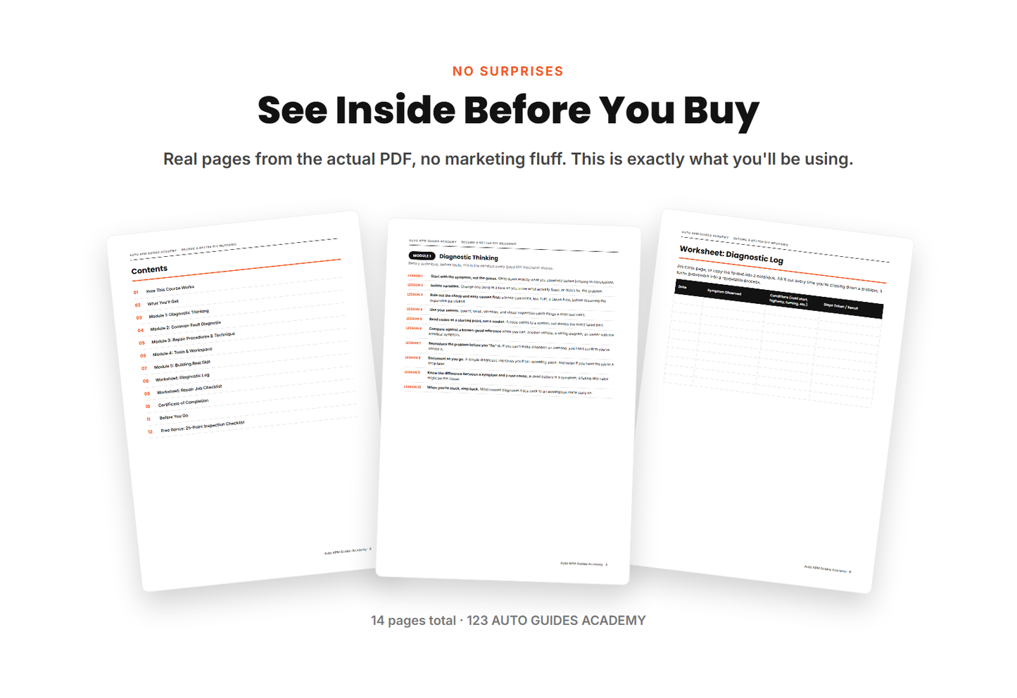See inside Become a Better DIY Mechanic before you buy