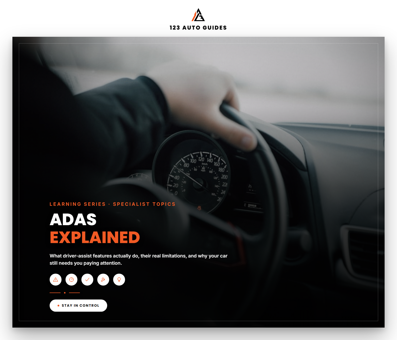 ADAS Explained Guide Cover