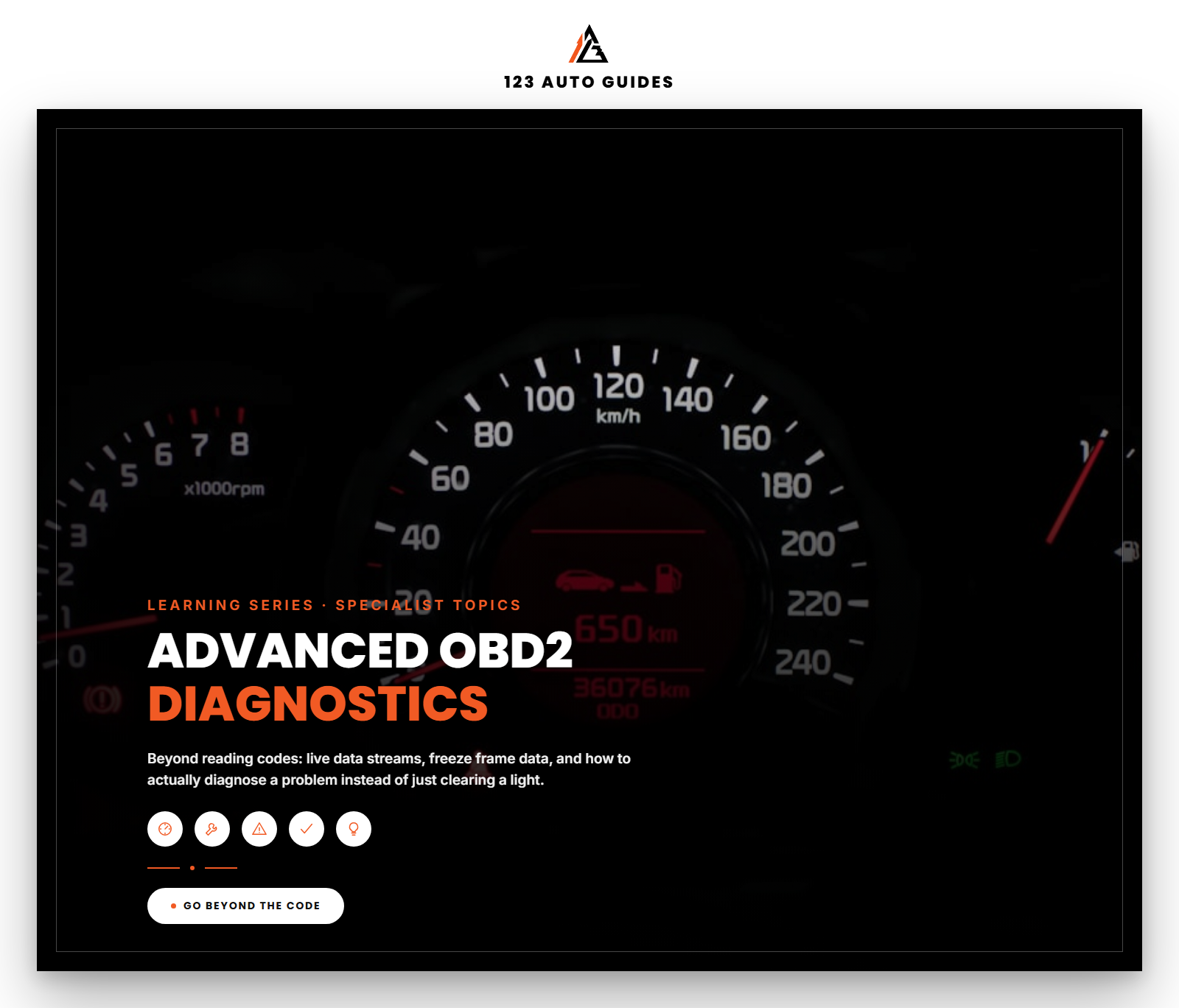 Advanced OBD2 Diagnostics Guide Cover