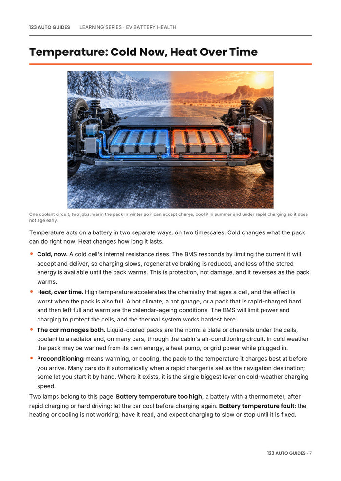 EV Battery Health and Charging, page 8