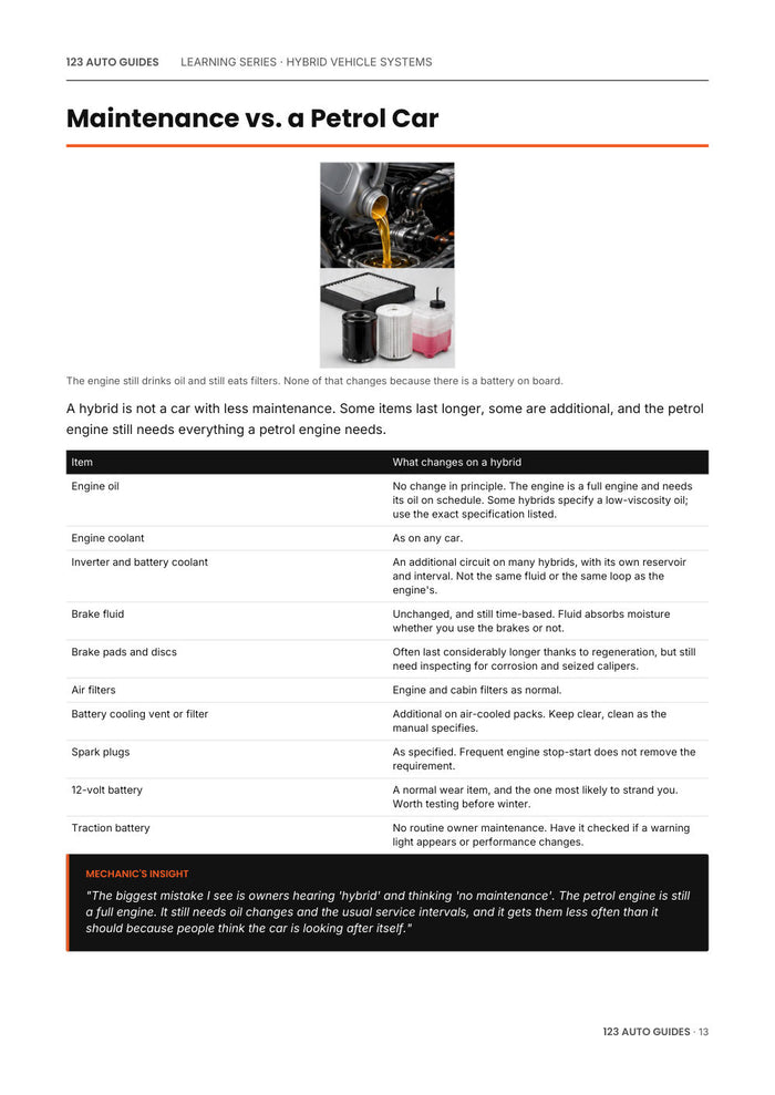 Hybrid Vehicle Systems Explained, page 14