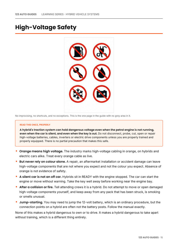 Hybrid Vehicle Systems Explained, page 16