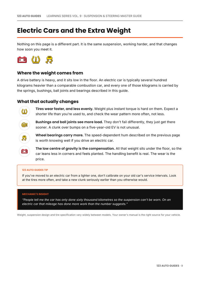 Vol. 9, Suspension and Steering, page 10