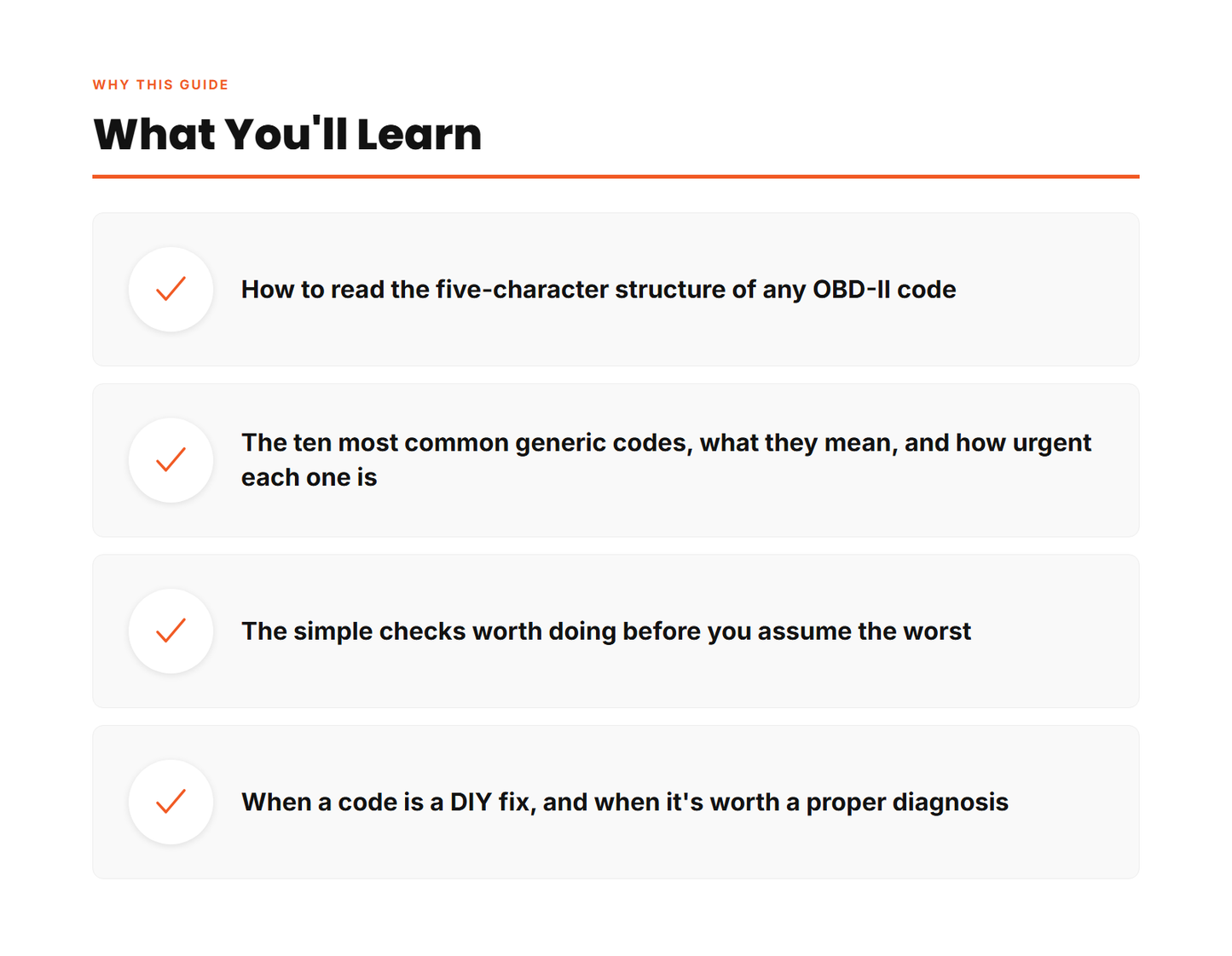 Guide features - 19-page PDF, plain English, fact-checked