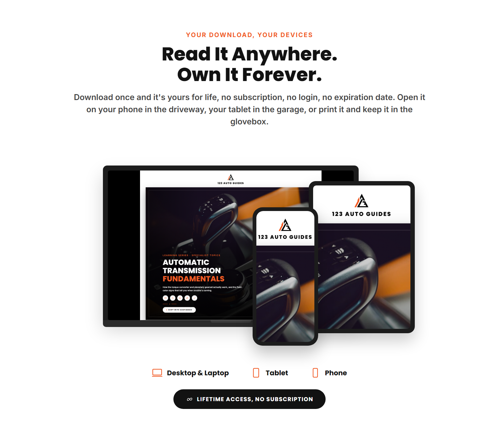 Automatic Transmission Fundamentals - Read Anywhere, Own It Forever