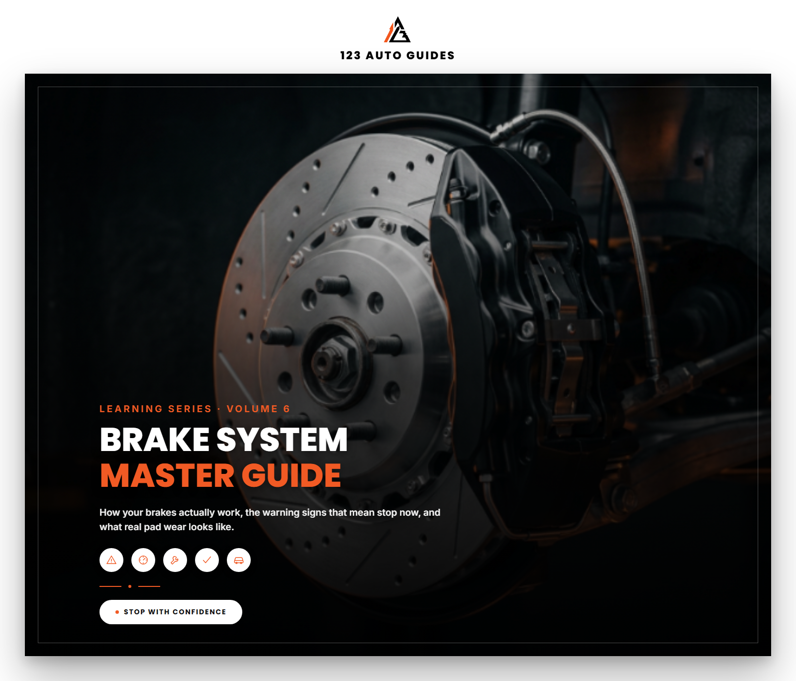 Auto APM Guides Learning Series, Vol. 6: Brake System Master Guide - cover