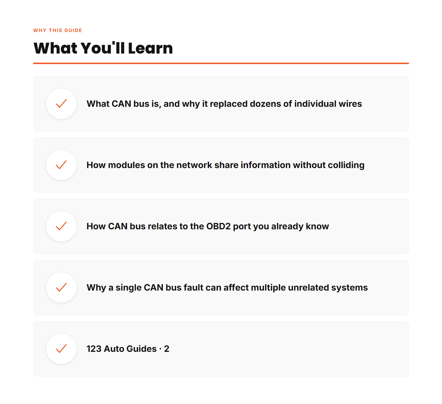 Why This Guide - CAN Bus Communication