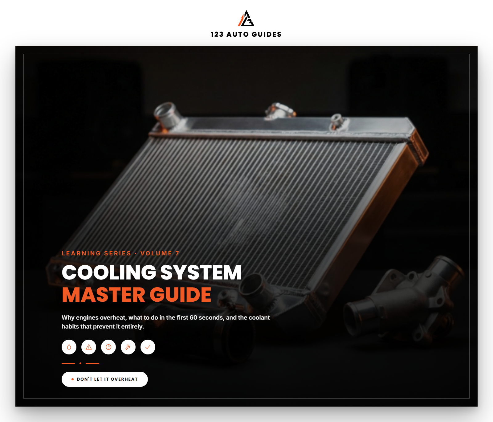 Auto APM Guides Learning Series, Vol. 7: Cooling System Master Guide - cover