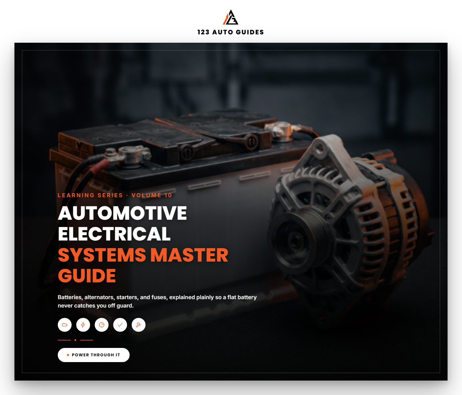 Auto APM Guides Learning Series, Vol. 10: Automotive Electrical Systems Master Guide - cover