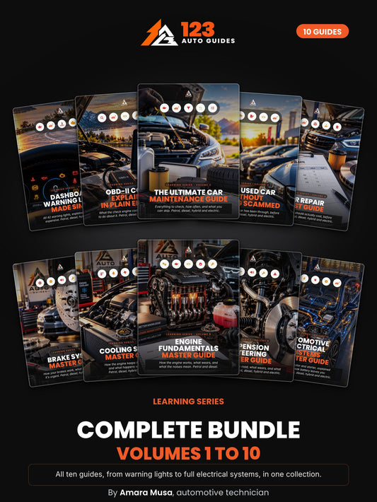 Complete Bundle Volumes 1 to 10, 123 Auto Guides Learning Series