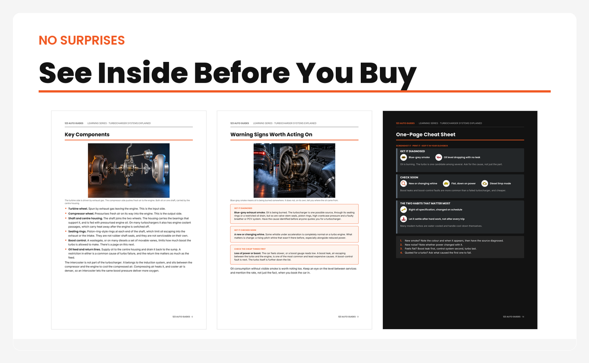 See inside Turbocharger Systems Explained before you buy