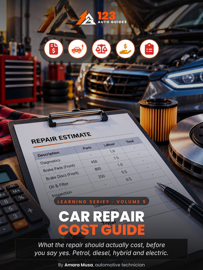 Car Repair Cost Guide, cover