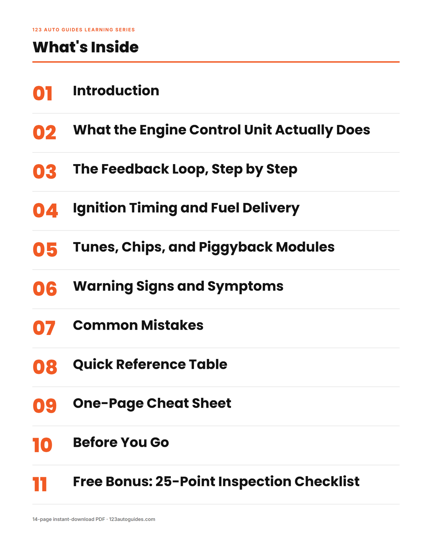 What's Inside Engine Management Systems Guide