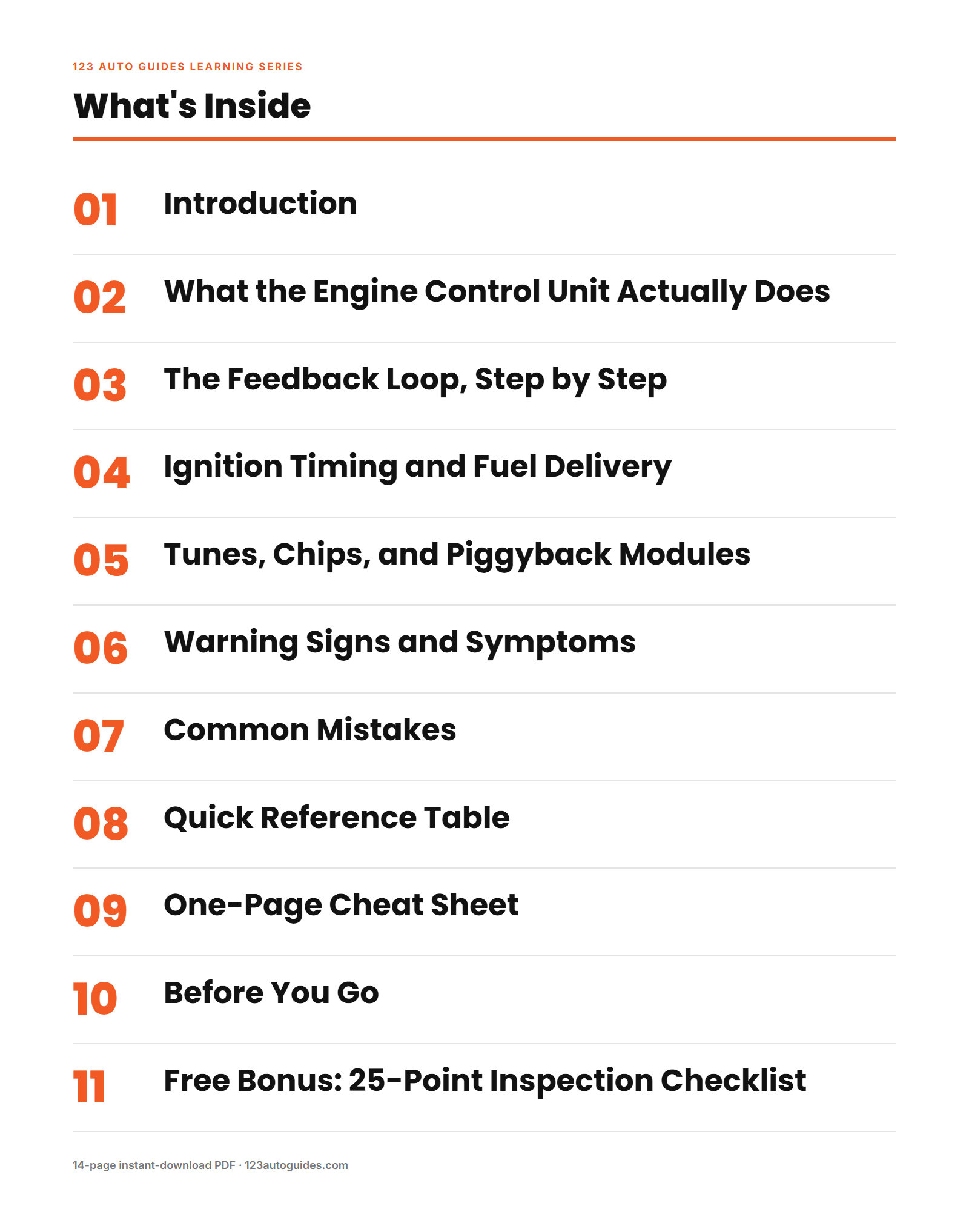 What's Inside Engine Management Systems Guide