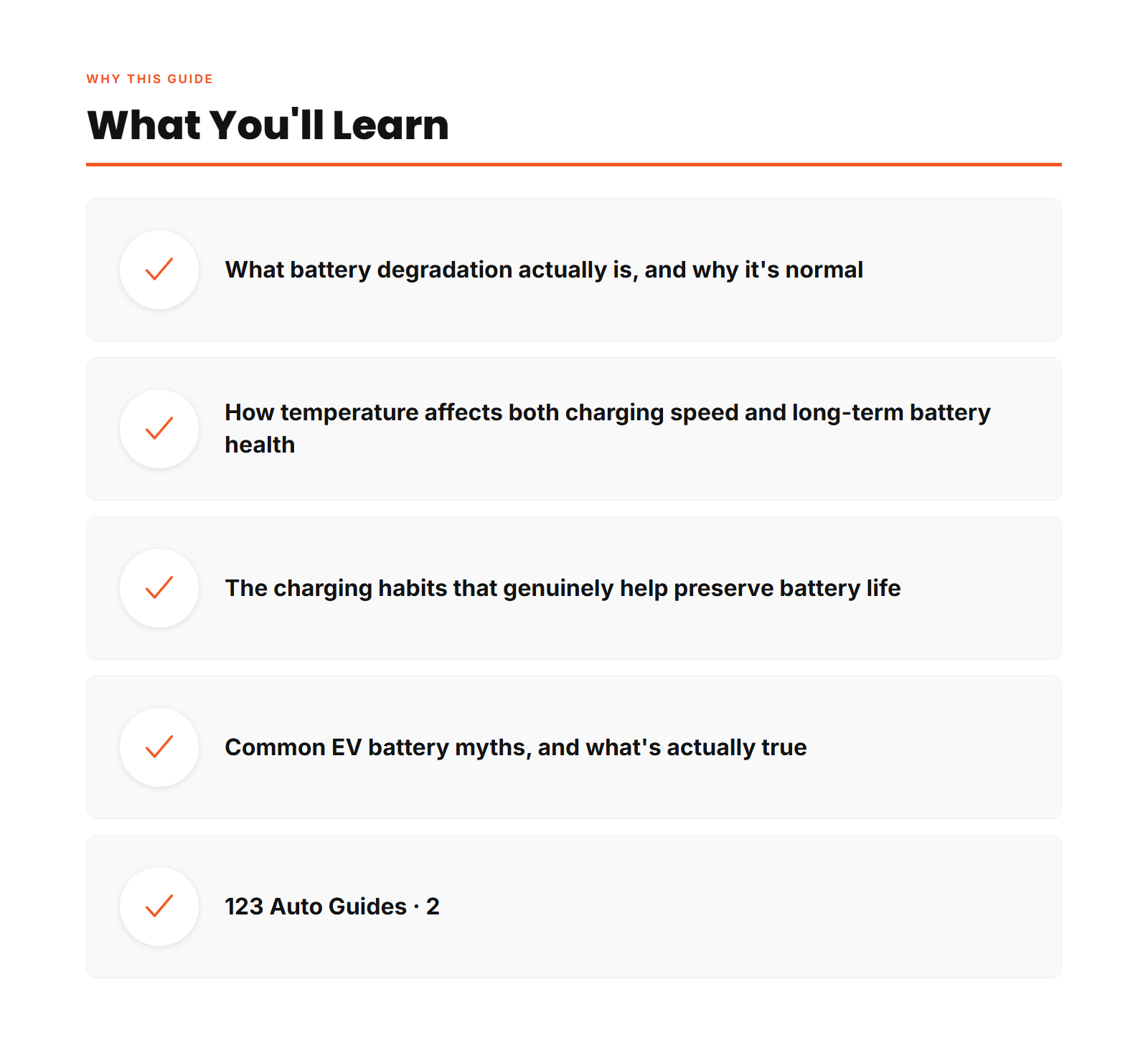 Why This Guide - EV Battery Health and Charging