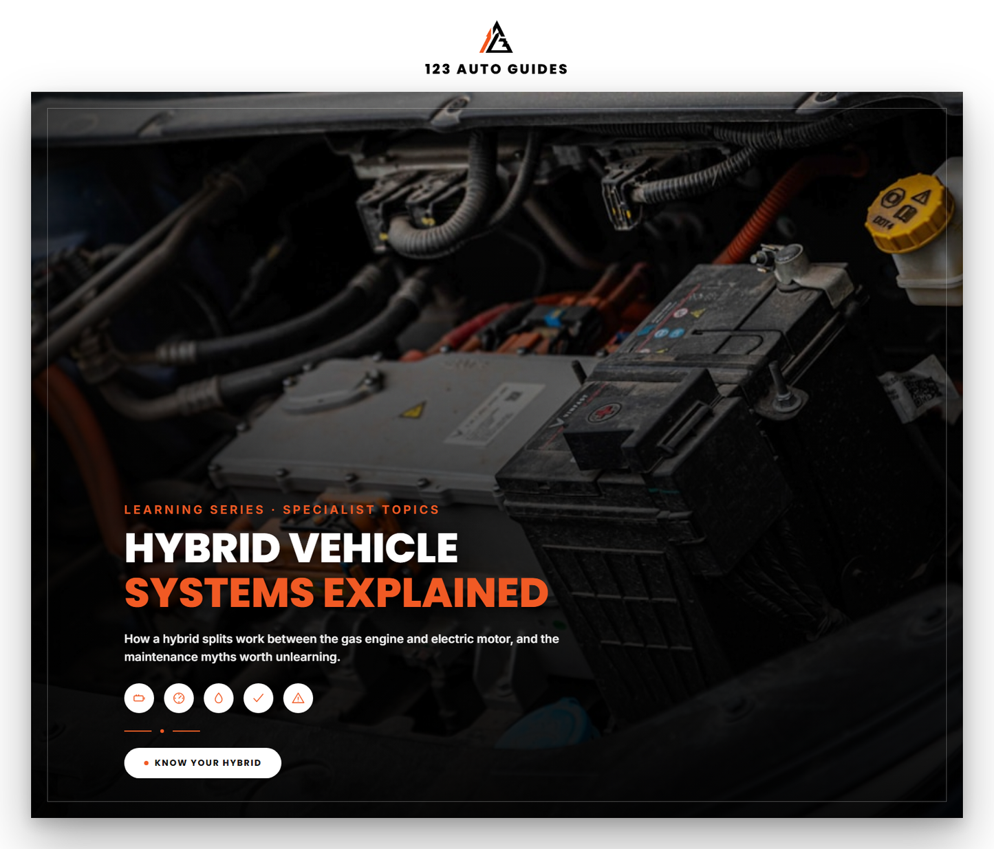 Hybrid Vehicle Systems Guide Cover