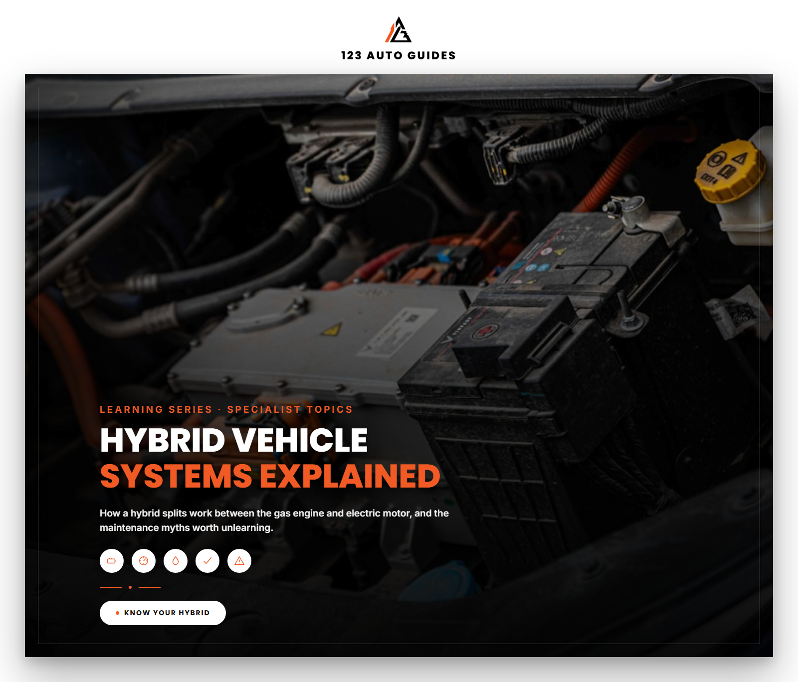 Hybrid Vehicle Systems Guide Cover