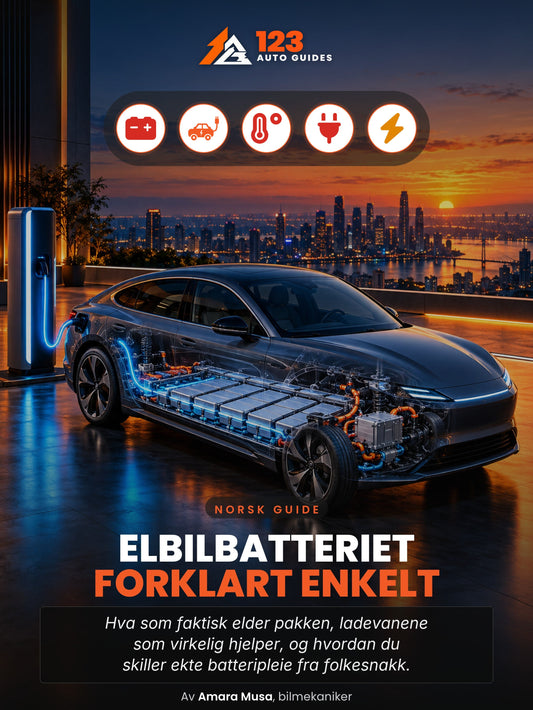 Elbilbatteriet forklart enkelt, omslag