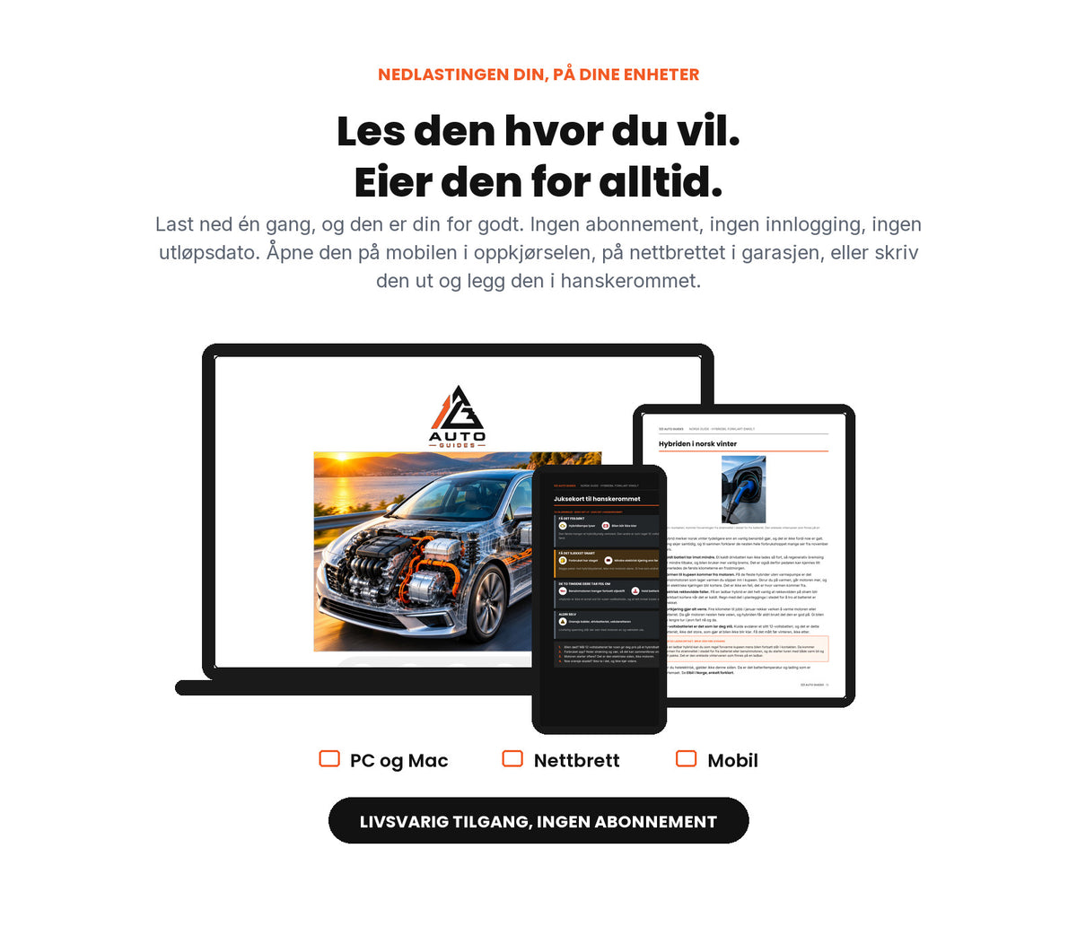 Les den hvor du vil, eier den for alltid