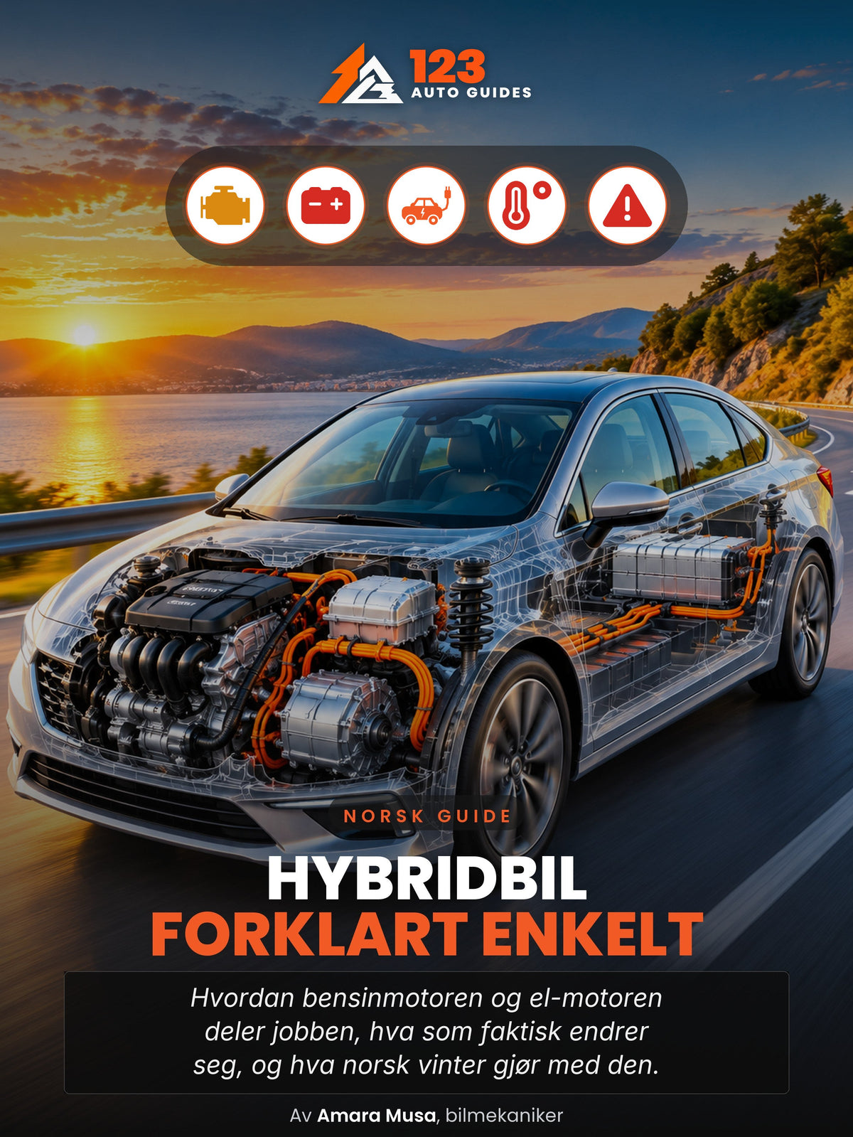 Hybridbil forklart enkelt, omslag