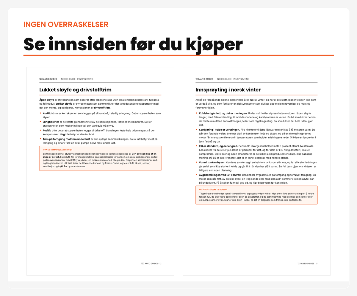 Se innsiden før du kjøper