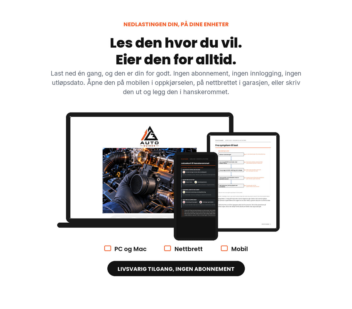 Les den hvor du vil, eier den for alltid