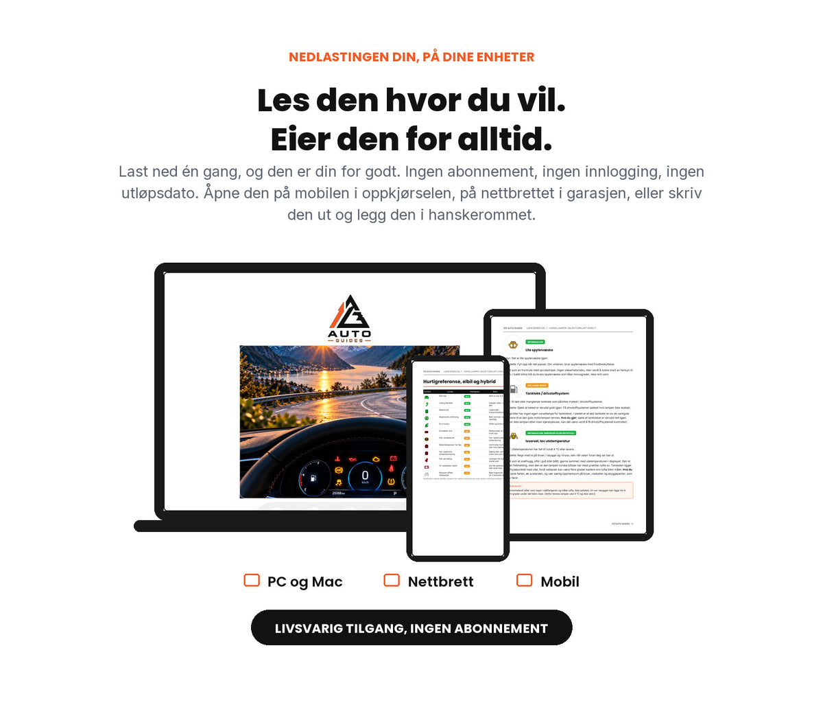 Les den hvor du vil, eier den for alltid