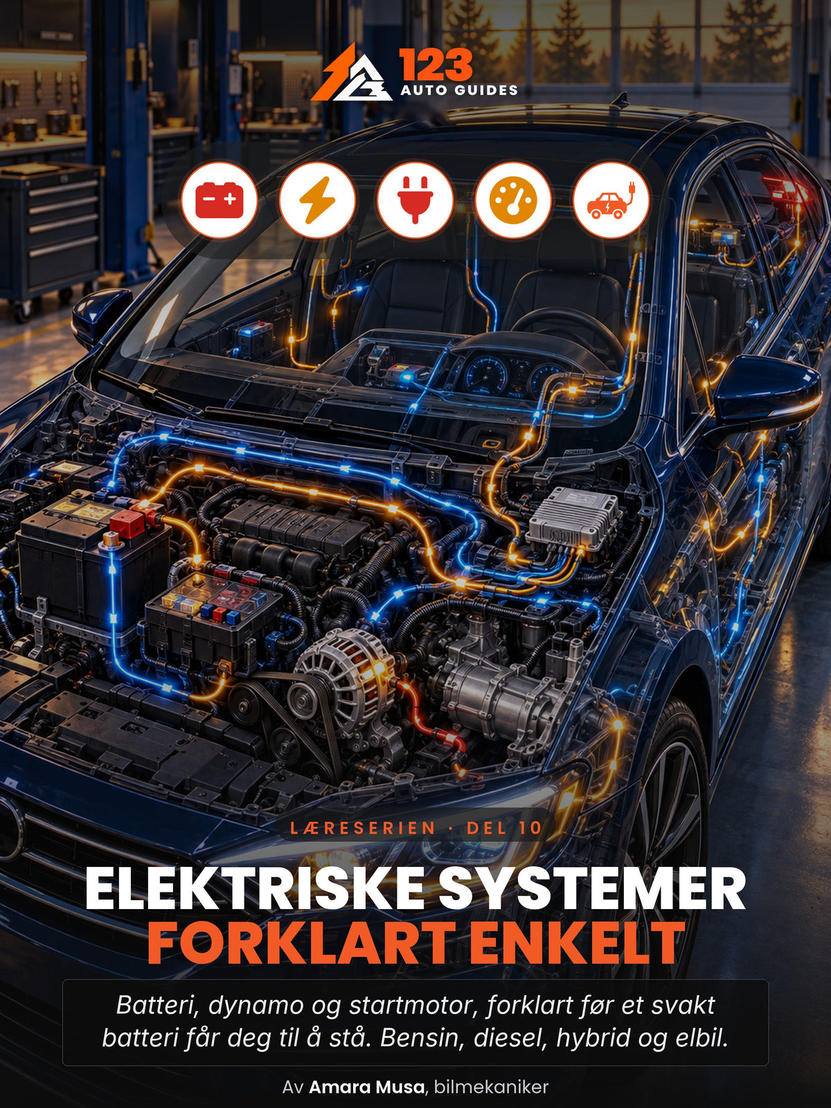 Elektriske systemer forklart enkelt, omslag