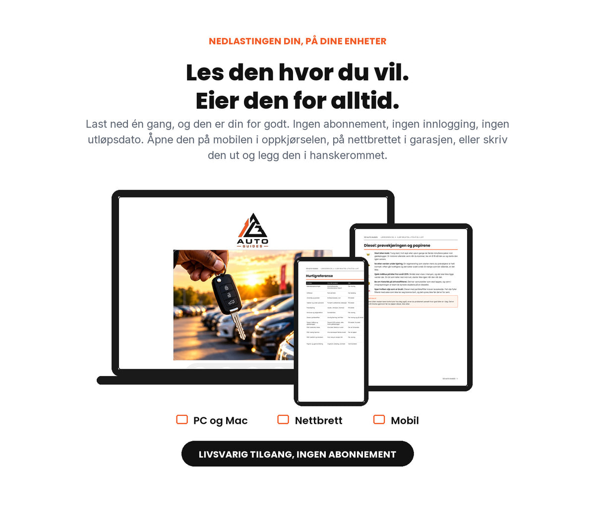 Les den hvor du vil, eier den for alltid