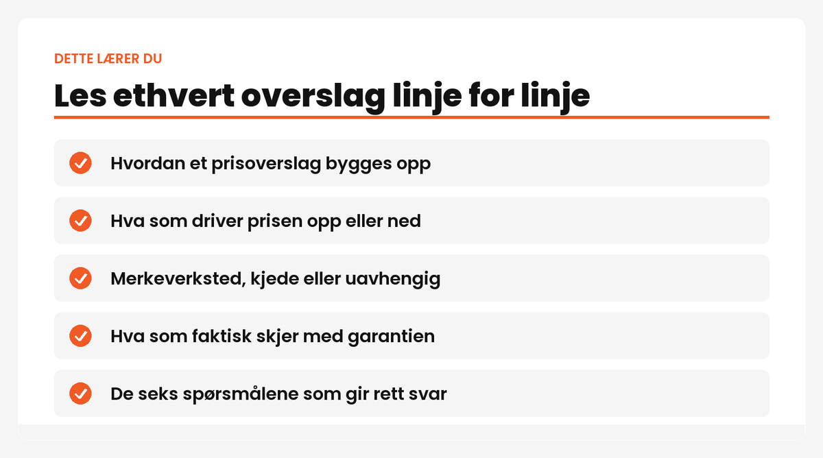 Dette lærer du
