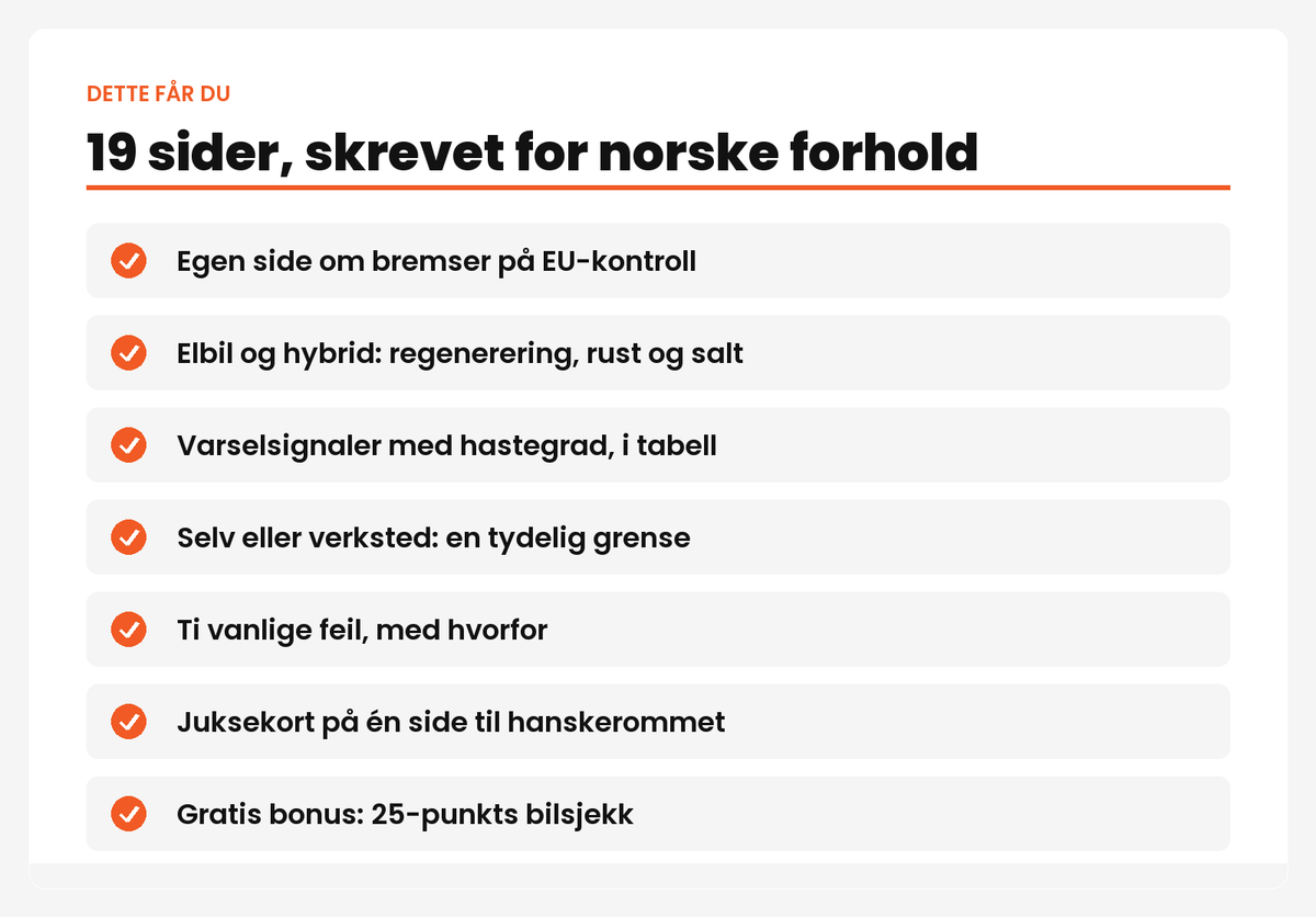 Dette får du