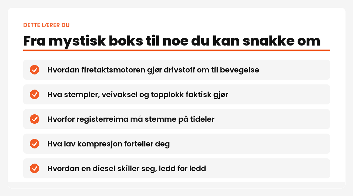 Dette lærer du