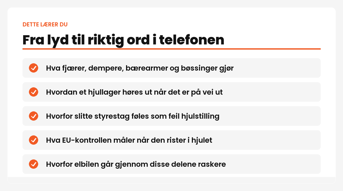 Dette lærer du