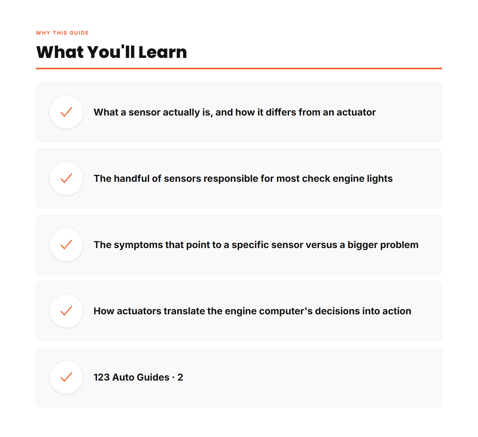 Why This Guide - Sensors and Actuators