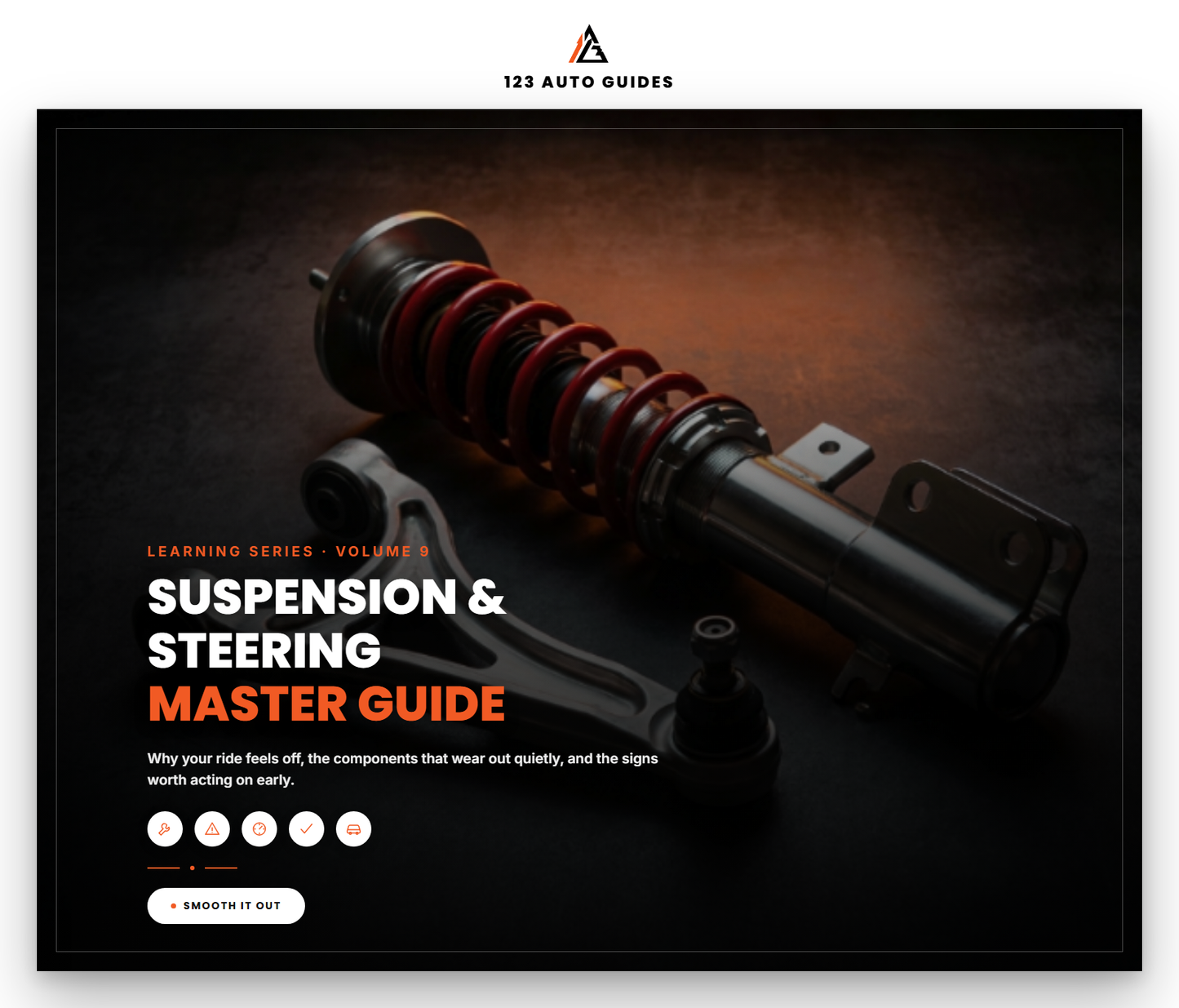 Auto APM Guides Learning Series, Vol. 9: Suspension & Steering Master Guide - cover